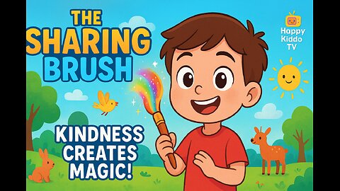The Sharing Brush ~ A Magical Story About Kindness & Creativity