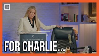 Erika Kirk Chokes Up: "Mr. President, My Husband Loved You"
