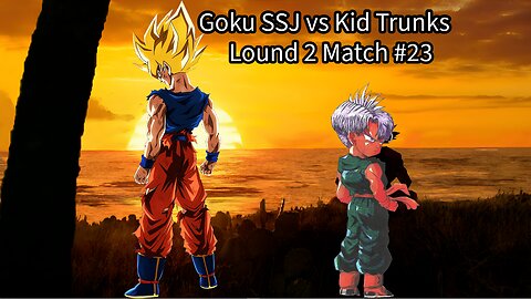 Lound 2 Match #23: Goku SSJ vs Kid Trunks (Dragon Ball Raging Blast 2 Ultimate Tournament)