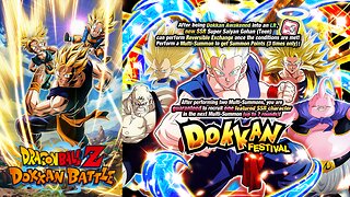 DBZ Dokkan Battle: Dokkan Fest LR INT Super Saiyan Gohan (Teen) Banner Summons