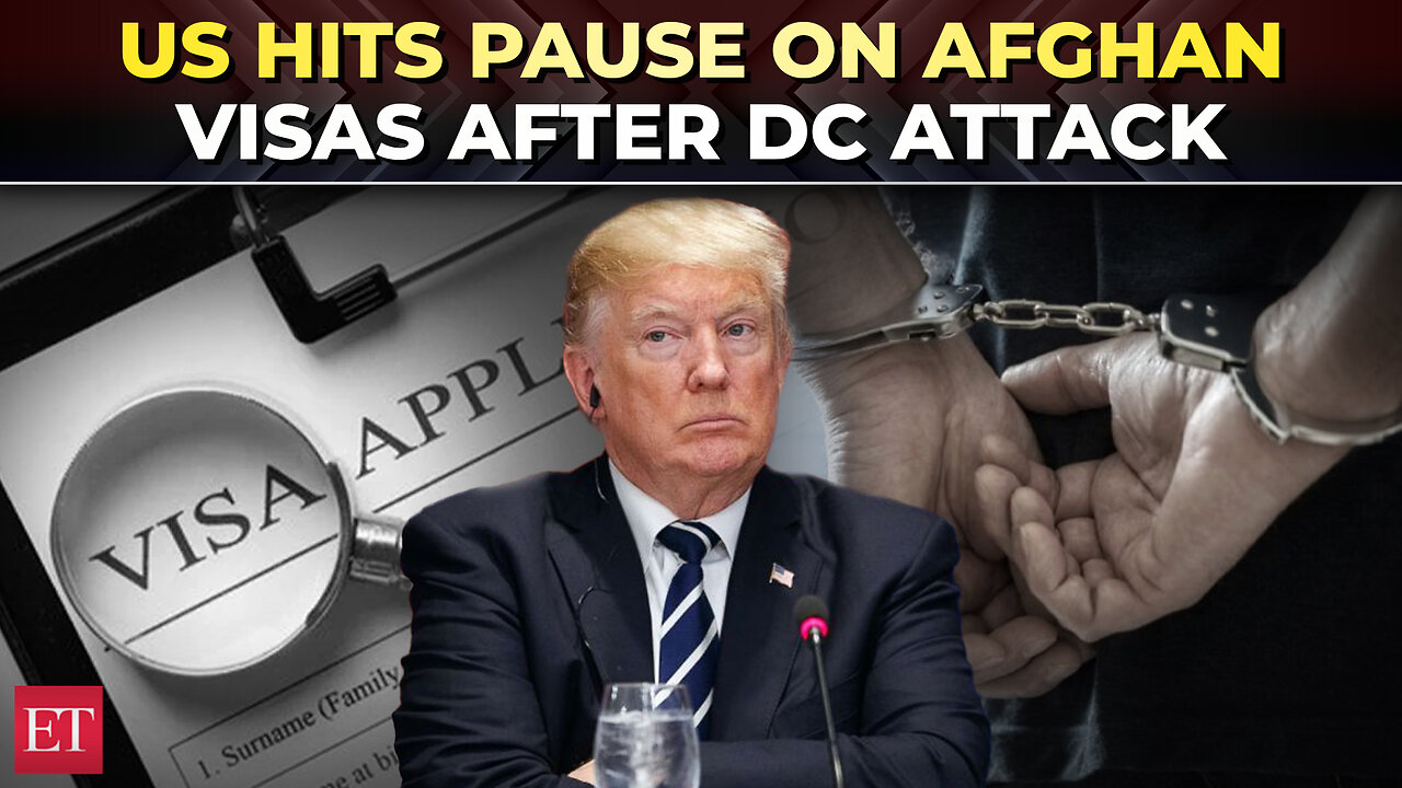 'Effective immediately...': US halts all Afghan immigration processing after DC shooting by migrant