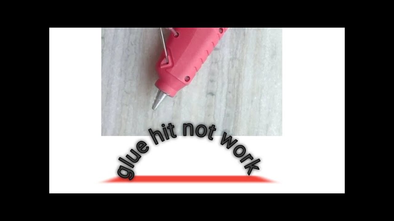 glue gun hit not working