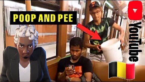 Belgian YouTuber "YaNike" Pours Bucket Full Of Fecal Matter & Urine On Passengers At The Subway 