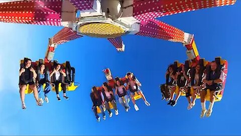 Seat Rips From Amusement Ride in Midair
