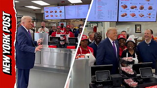 President Trump visits The Varsity restaurant in Rome, Georgia