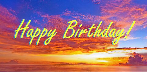 Happy Birthday 3D - Happy Birthday - Happy Birthday To You - Happy Birthday Song Video Card