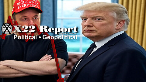 Ep 3658b - Are Trump & Elon Creating The Illusion Of Chaos?Information War,Black Eye Message