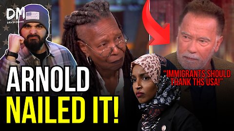 Arnold Schwarzenegger Just Restored My Faith In America, SLAMS Ilhan Omar Anti-American Narrative!