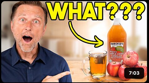 The Benefit of Apple Cider Vinegar That NO ONE KNOWS