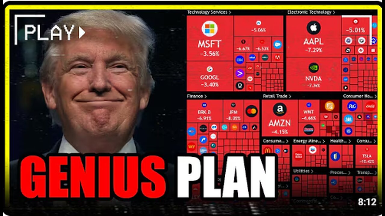 This is all Trump's GENIUS PLAN.