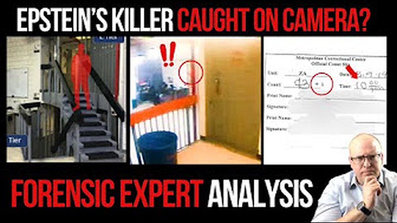 Epstein killer caught on camera?