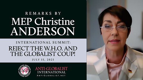 MEP Christine Anderson: Why the IHR Amendments need to be rejected