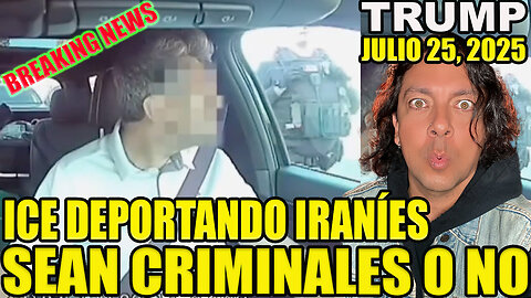ICE DEPORTA IRANÍES SEAN CRIMINALES O NO, LEGALES O ILEGALES!