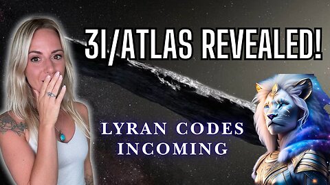 This is HUGE! 🤯 I tuned into 3i/Atlas... Ancient Lyran DNA Codes Incoming! 🦁👑