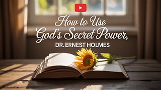 UNLOCK God's SECRET Power 🤫 (Dr. Ernest Holmes REVEALED) ⚡ #DivinePower #SpiritualLaw #ErnestHolmes