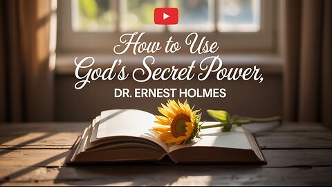 UNLOCK God's SECRET Power 🤫 (Dr. Ernest Holmes REVEALED) ⚡ #DivinePower #SpiritualLaw #ErnestHolmes