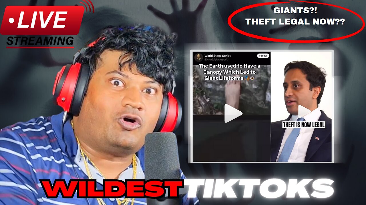 Creepy and Weird Tiktok Videos Live Stream with Tedi (pt. 69)