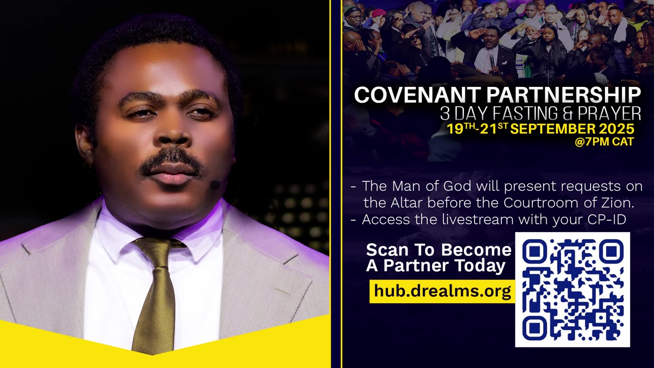 It's DAY 2 of the Covenant Partnership FASTING & PRAYER