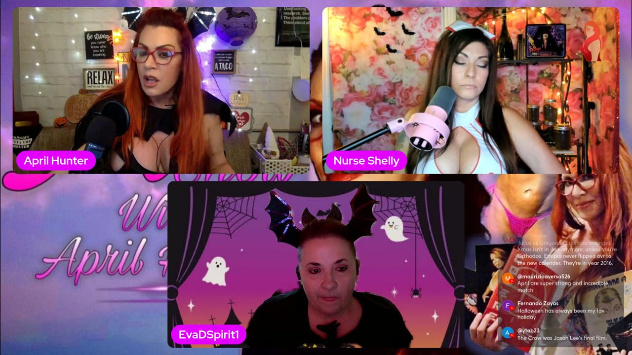 The A Show w April Hunter Halloween Spooktacular: Wrestler/model Shelly Martinez!