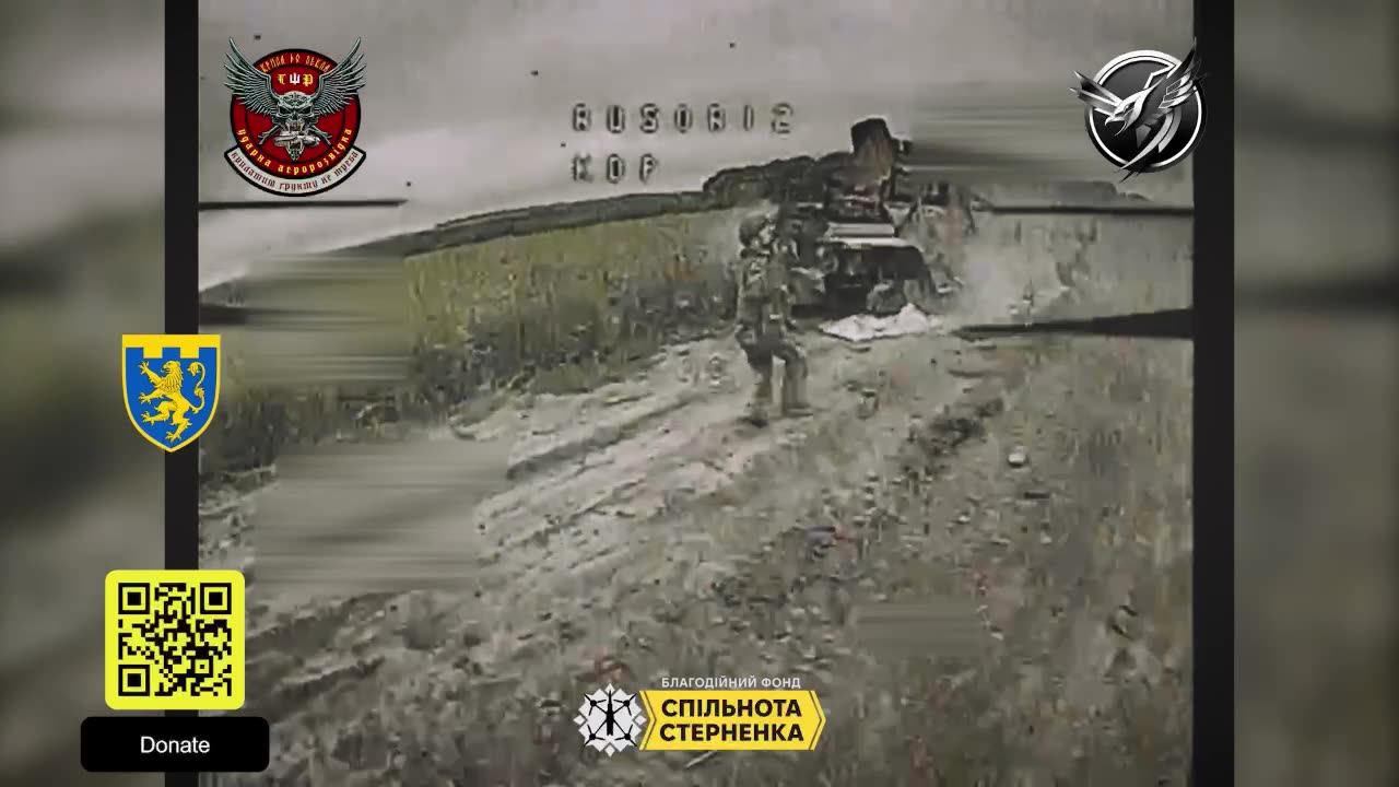 Ukrainian Drones Get Inside of Barriers and Cause Chaos