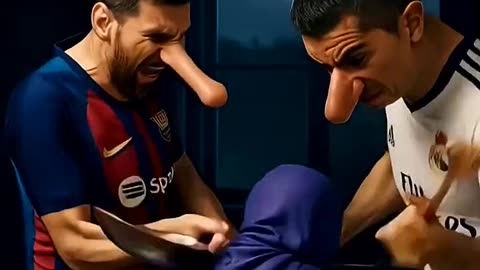 Ronaldo & messi teach a good score #football #ronaldo #messi