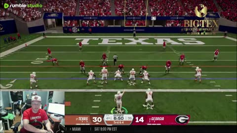 SEC Championship game Texas vs Georgia