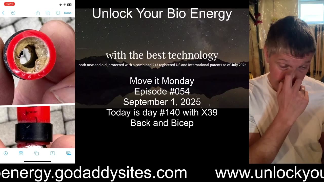 Day 140 with X39 Move it Monday Ep 54 September 1, 2025 - Part 1