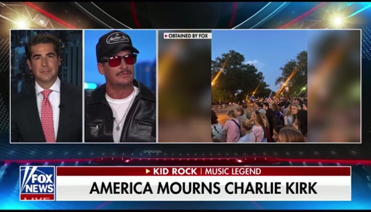 Kid Rock Remembers Charlie Kirk