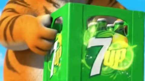Tiger Brings Refreshment | Soft Drink AI Animation | ToonyWorldAi