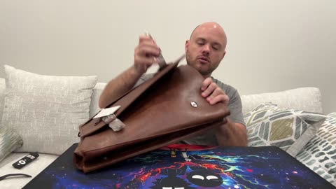 Unboxing & First Impressions RAINSMORE Mens Messenger Bag
