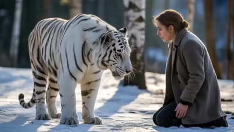 Beautiful Baby White Tiger
