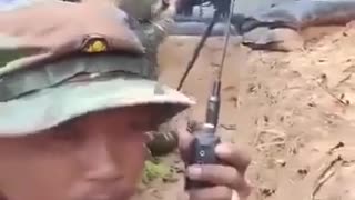 ⚔️🇰🇭 Cambodia Thailand War | Cambodian Soldiers Fire Machine Guns From Trenches at Thai Forces | RCF
