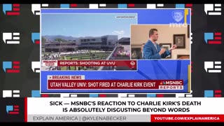 In Case You Missed This: SICK , MSNBC's Reaction to Charlie Kirk's Death is Absolutely Disgusting