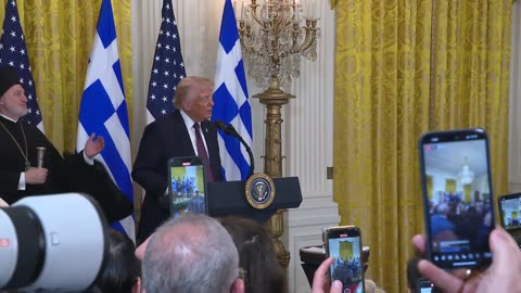 President Trump Participates in a Greek Independence Day Celebration
