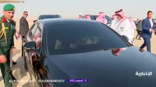 The President of Egypt has arrived in Neom