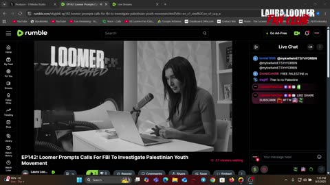 EP142: Loomer Prompts Calls For FBI To Investigate Palestinian Youth Movement-simulcast