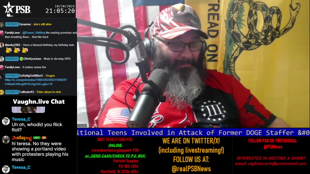 Patriots' Soapbox NEWS - LIVE 24/7!