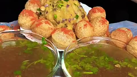 PICY PANI PURI EATING CHALLENGE | Golgappa ASMR | #short #mukbang #eatingshow #puchka #streetfood