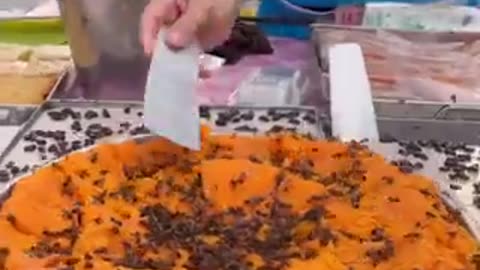 Street food desserts, served in Thailand