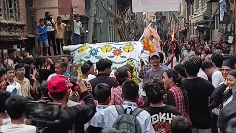 Pulukisi Dance, Indra Jatra, Kathmandu, 2082