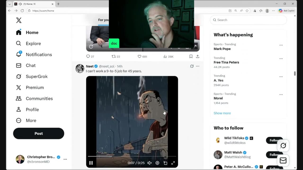 It is OVER for the ‪@whatever‬ podcast, or should be.