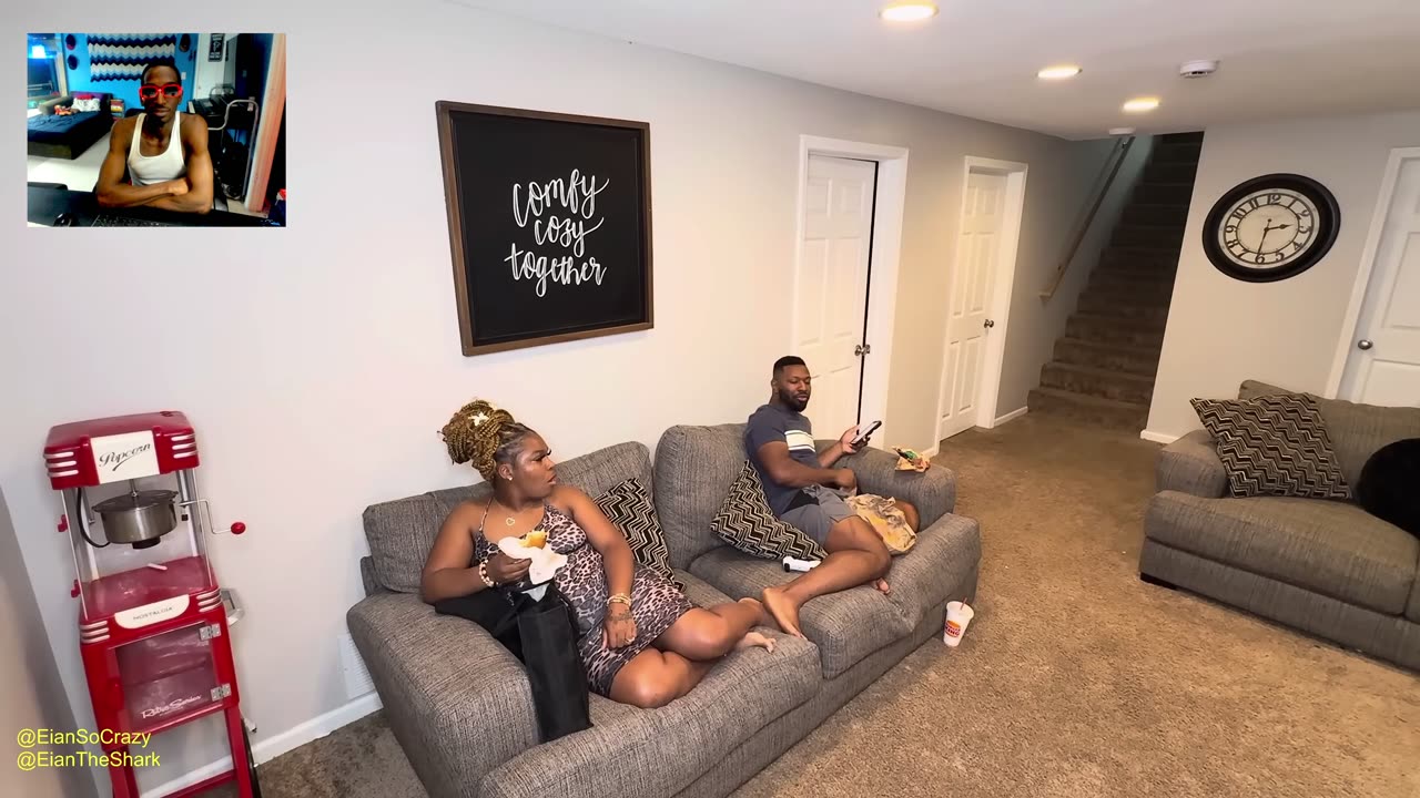 Reacting to Donn & Decia GIVING MY GREEDY FIANCÉ A 🧊 ICE COLD SANDWICH TO SEE IF HE WOULD EAT IT