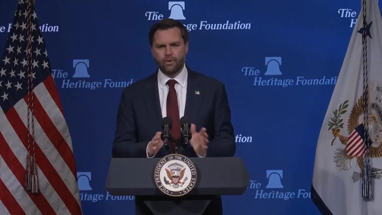 VP Vance Explains How To Save Western Civilization | Live Not by Lies Premiere Hosted by Heritage