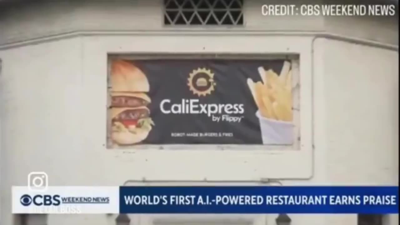 Restaurant Made Food. . . . .by a Robot