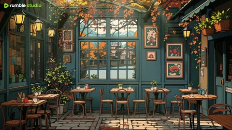 🍂 Cozy Autumn Vibes – Lofi Coffee for Studying, Sleeping & Relaxing 🌻