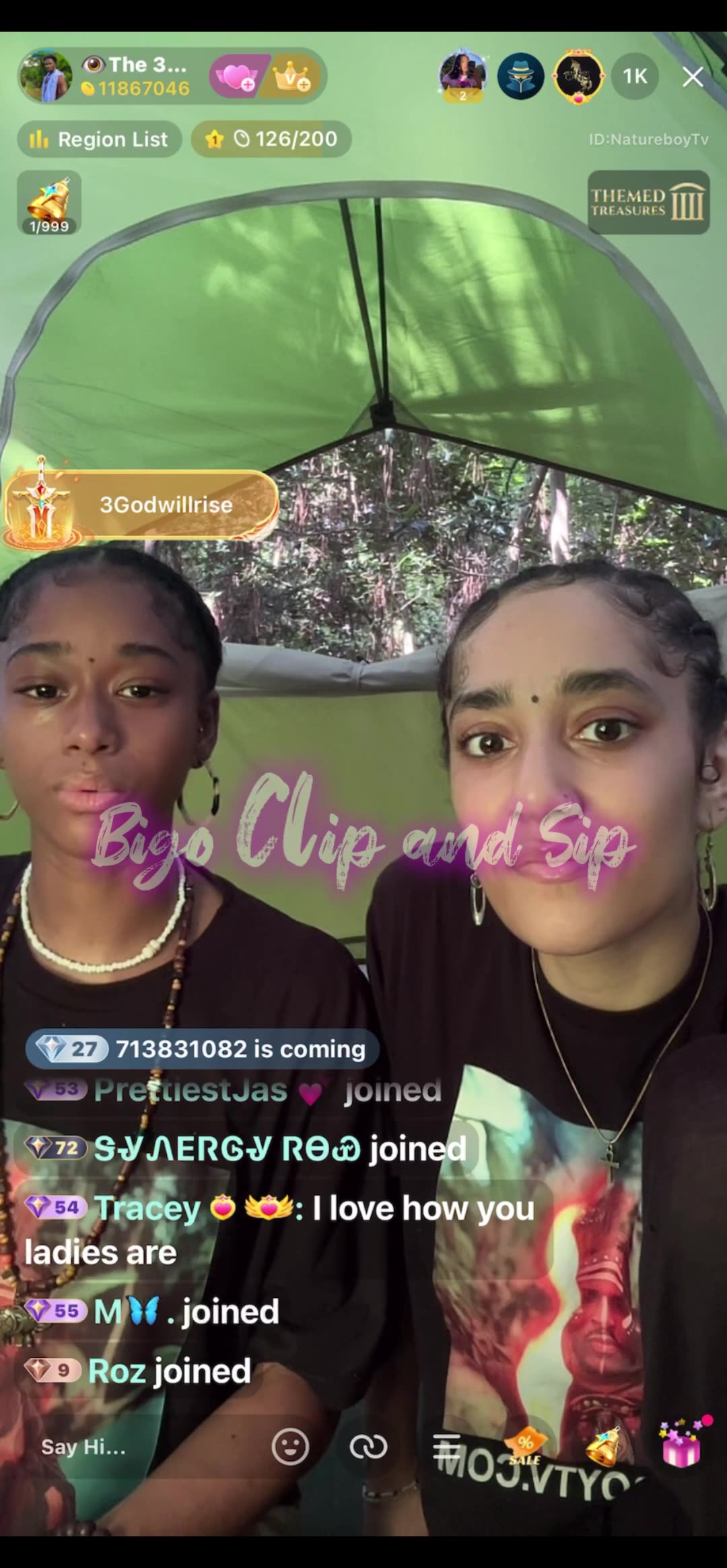 Then there were 2-Nature boys girls are slowly leaving n now homeless 6/20/25 #bigoclipandsip