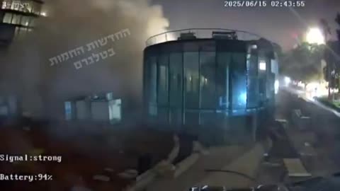 Watch: Iranian Missile Hits Weizmann Institute of Science in Rehovot — Massive Damage!