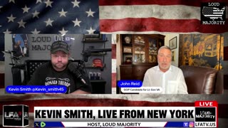 LIVE WITH VIRGINIA LT GOVERNOR CANDIDATE JOHN REID - LOUD MAJORITY LIVE