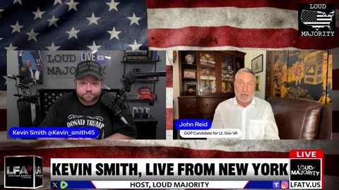 LIVE WITH VIRGINIA LT GOVERNOR CANDIDATE JOHN REID - LOUD MAJORITY LIVE