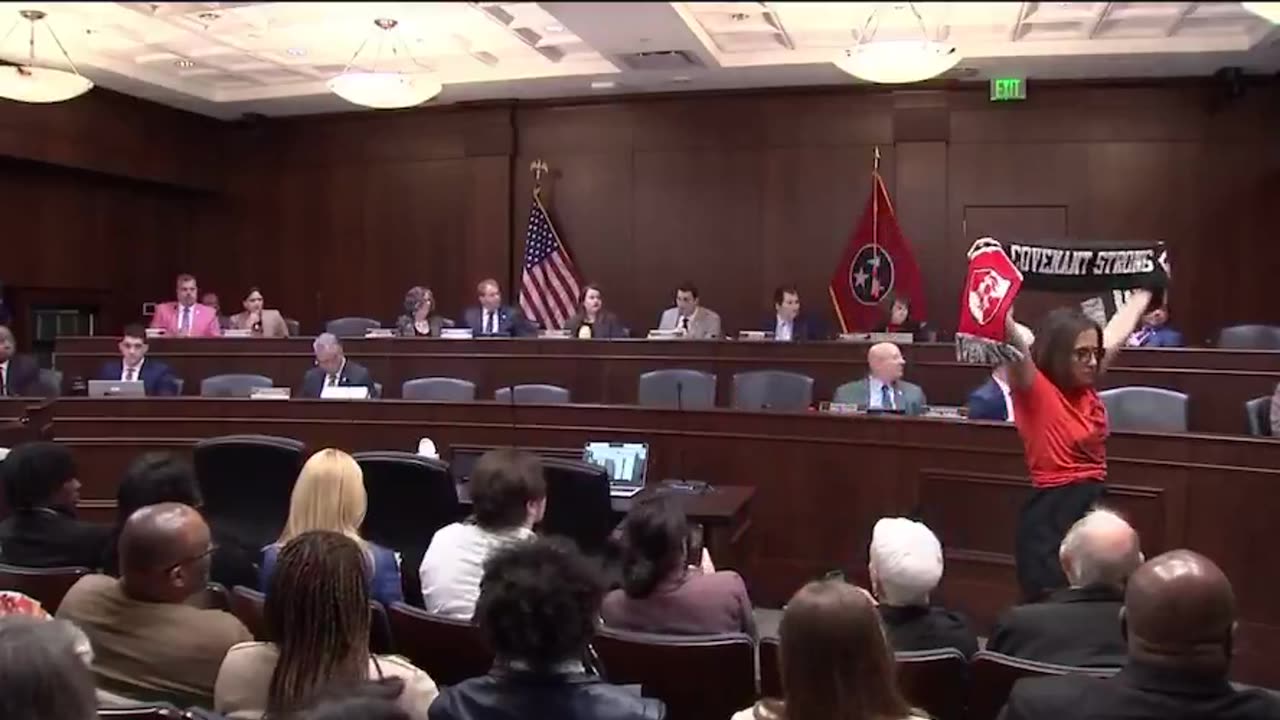 Meanwhile in Nashville, State Rep. Justin Pearson (Memphis) lunges at Rep. Andrew Farmer